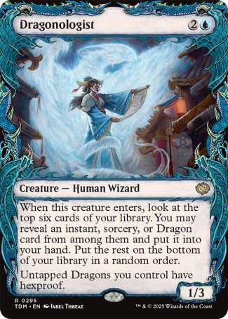 (295) Magic The Gathering Tarkir: Dragonstorm: Extras Single: Dragonologist Rare