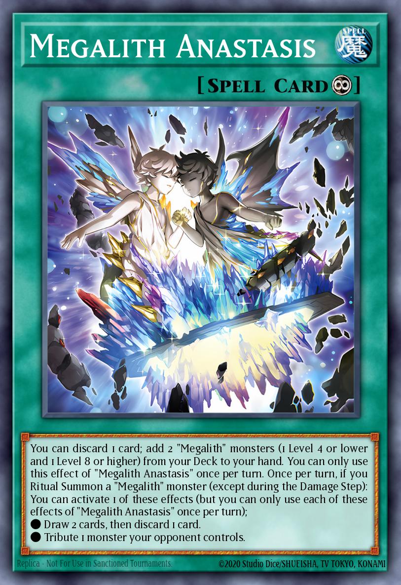 (066) YuGiOh TCG DOOD: Doom of Dimensions Single: Megalith Anastasis Common