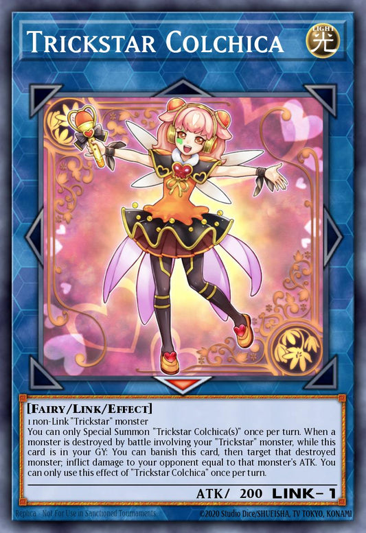 (028) YuGiOh TCG MZTM: Maze of the Master Single: Trickstar Colchica  Super Rare