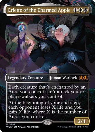 (299) Magic The Gathering Wilds of Eldraine: Extras Single: Eriette of the Charmed Apple Holo Mythic