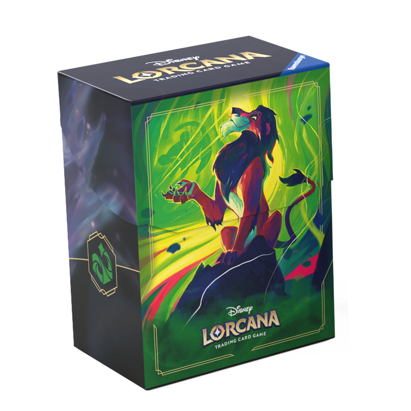 Disney Lorcana TCG Deck Box Scar