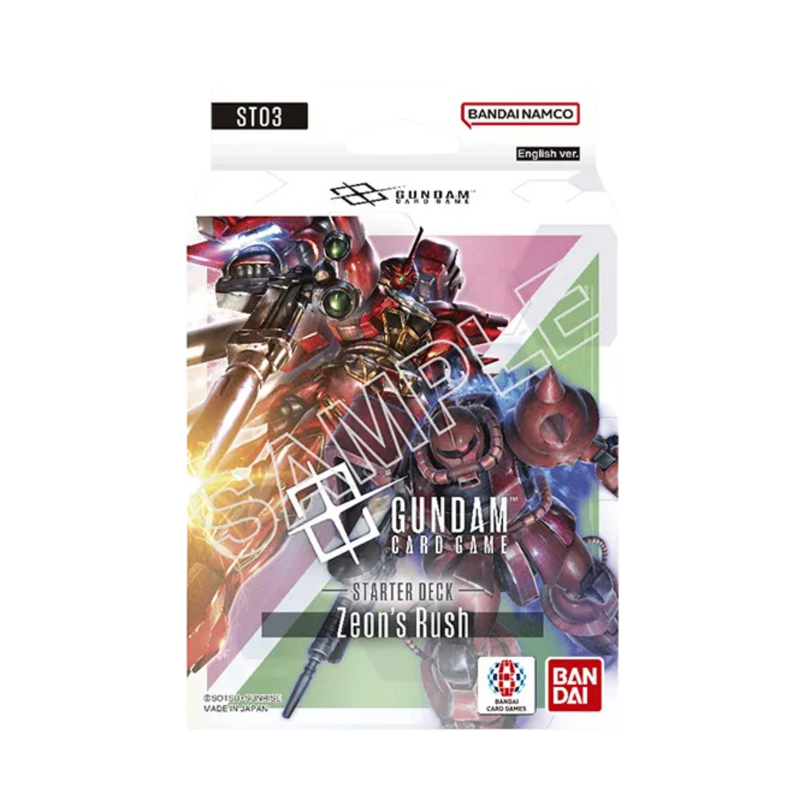 Gundam TCG: Starter Deck - Zeon's Rush ST03