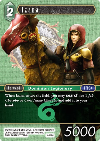 (049) Final Fantasy TCG Opus III Single: Izana (3-049) Holo Common