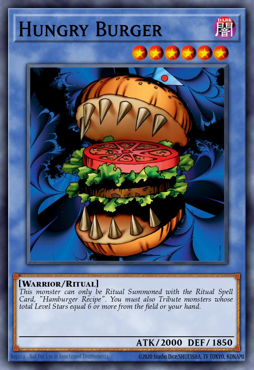 (041) YuGiOh TCG WISU: Wild Survivors Single: Hungry Burger (V.2 - Collectors Rare) Collectors Rare