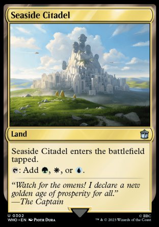 (302) Magic The Gathering Universes Beyond: Doctor Who Single: Seaside Citadel Uncommon