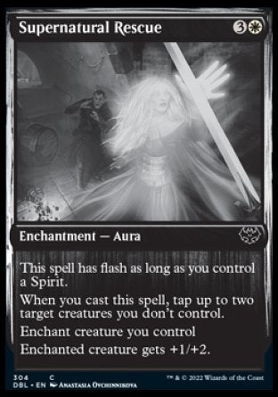 (304) Magic The Gathering Innistrad: Double Feature Single: Supernatural Rescue Common
