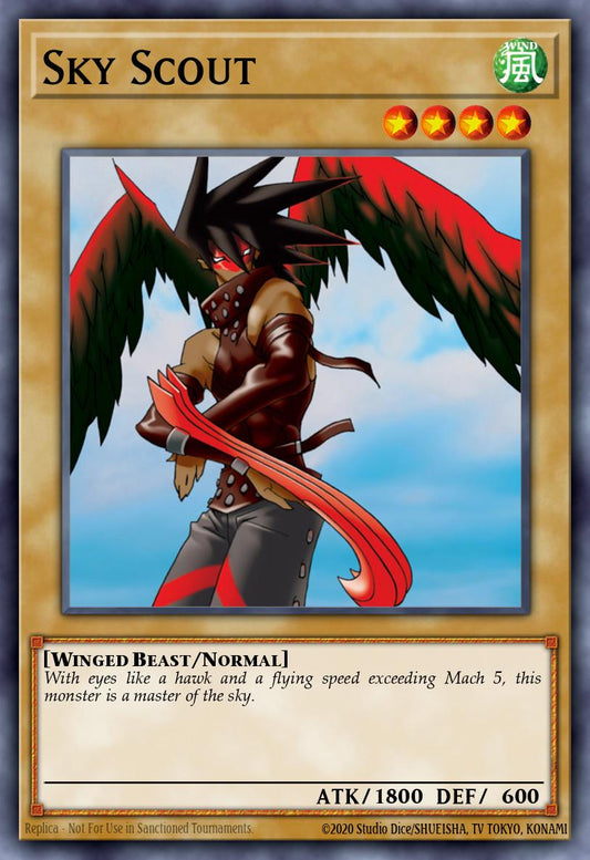 (EN049) YuGiOh TCG PSV: Pharaoh's Servant Single: Sky Scout (V.3 - Common)  Common