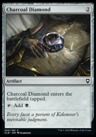 (305) Magic The Gathering Commander Legends: Battle for Baldur's Gate Single: Charcoal Diamond Holo Common