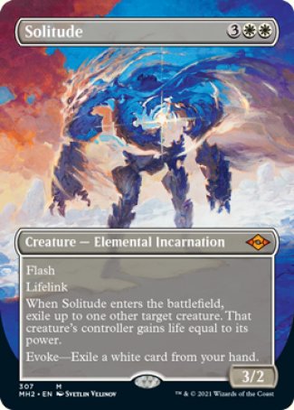 (307) Magic The Gathering Modern Horizons 2: Extras Single: Solitude Mythic