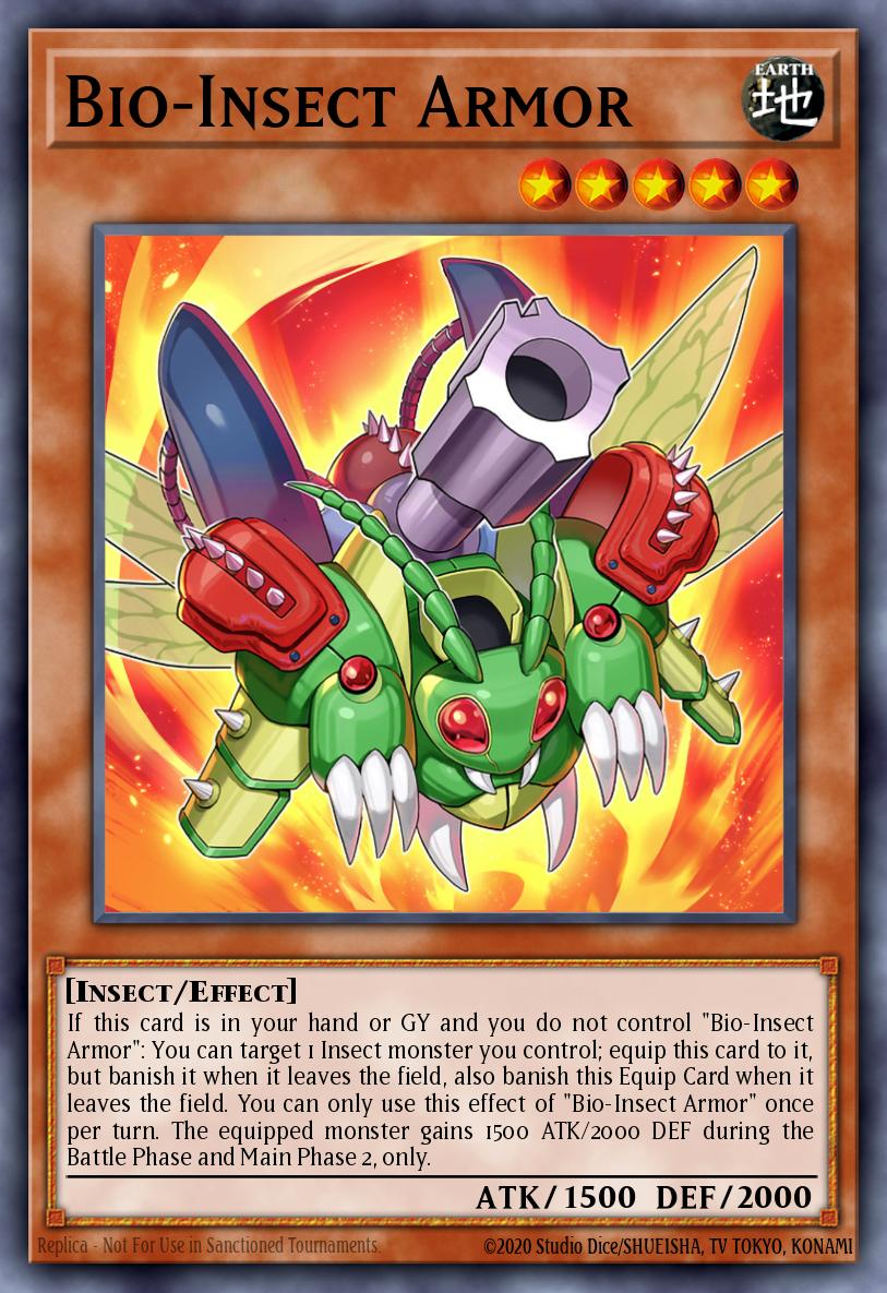 (311) YuGiOh TCG MP24: 25th Anniversary Tin: Dueling Mirrors Single: Bio-Insect Armor  Common
