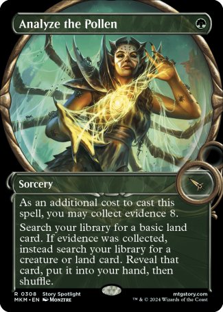 (308) Magic The Gathering Murders at Karlov Manor: Extras Single: Analyze the Pollen Rare