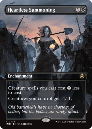 (309) Magic The Gathering Innistrad Remastered: Extras Single: Heartless Summoning Rare