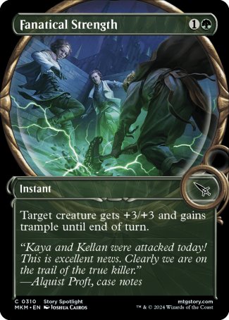 (310) Magic The Gathering Murders at Karlov Manor: Extras Single: Fanatical Strength Common