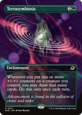 (312) Magic The Gathering Edge of Eternities: Extras Single: Terrasymbiosis Rare