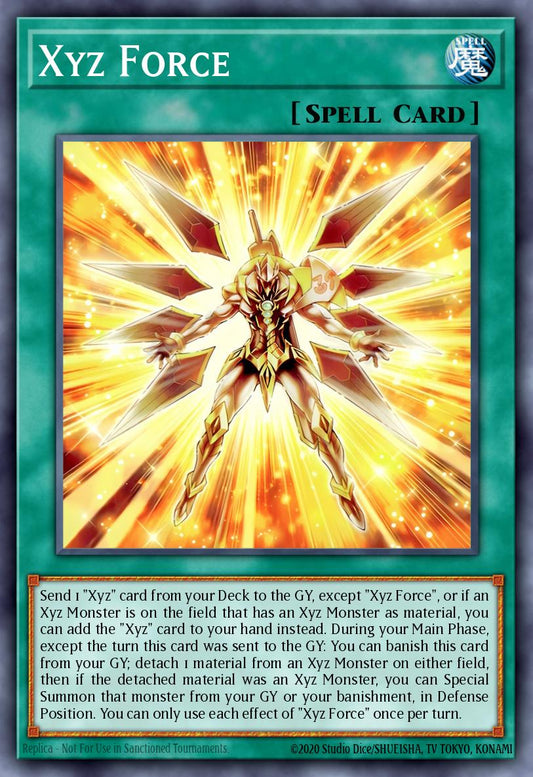 (089) YuGiOh TCG PHNI: Phantom Nightmare Single: XYZ Force  Common