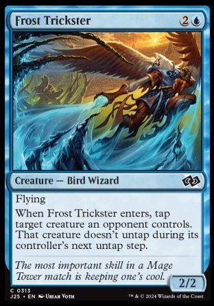 (313) Magic The Gathering Foundations Jumpstart Single: Frost Trickster Common