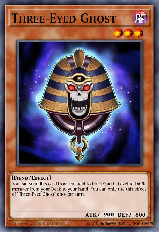 (097) YuGiOh TCG PHNI: Phantom Nightmare Single: Three-Eyed Ghost  Common