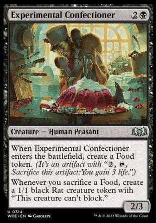 (314) Magic The Gathering Wilds of Eldraine: Extras Single: Experimental Confectioner Uncommon