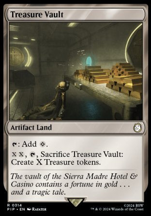 (314) Magic The Gathering Universes Beyond: Fallout Single: Treasure Vault Rare