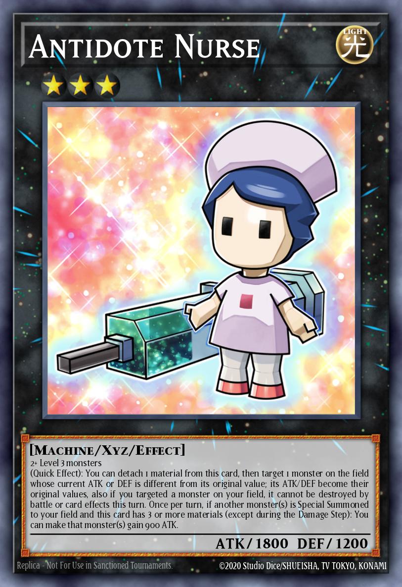 (048) YuGiOh TCG MZTM: Maze of the Master Single: Antidote Nurse  Rare