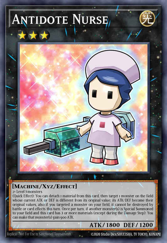 (048) YuGiOh TCG MZTM: Maze of the Master Single: Antidote Nurse  Rare