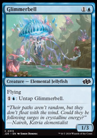 (315) Magic The Gathering Foundations Jumpstart Single: Glimmerbell Common