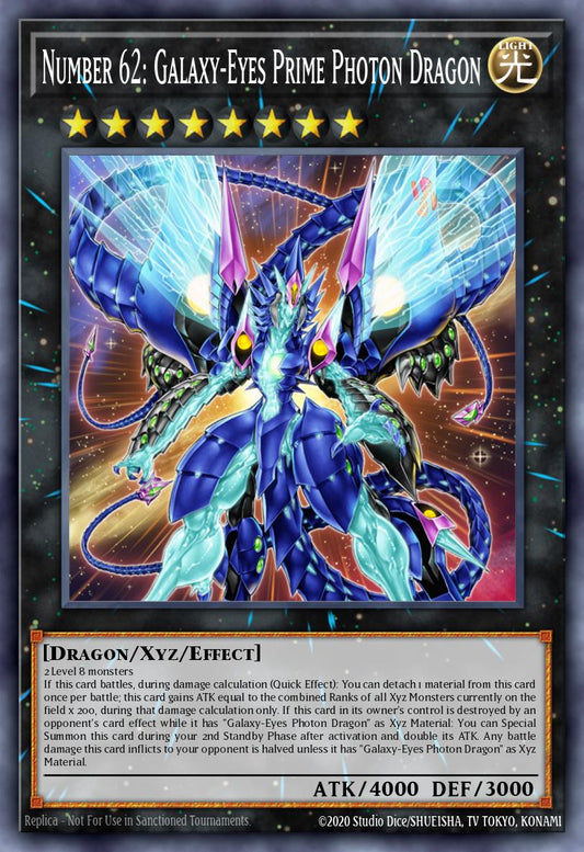 (040) YuGiOh TCG PRIO: Primal Origin Single: Number 62: Galaxy-Eyes Prime Photon Dragon (V.2 - Ultimate Rare)  Ultimate Rare