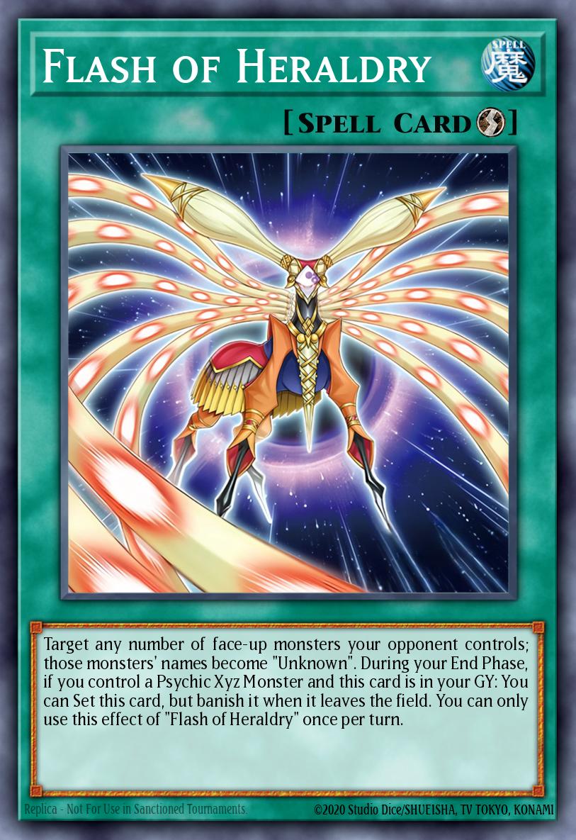 (056) YuGiOh TCG ALIN: Alliance Insight Single: Flash of Heraldry Super Rare