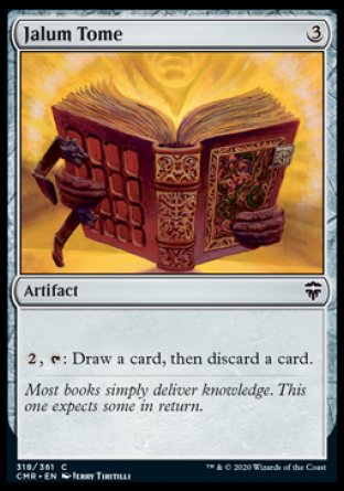 (318/361) Magic The Gathering Commander Legends Single: Jalum Tome Common