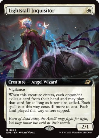 (320) Magic The Gathering Edge of Eternities: Extras Single: Lightstall Inquisitor Rare