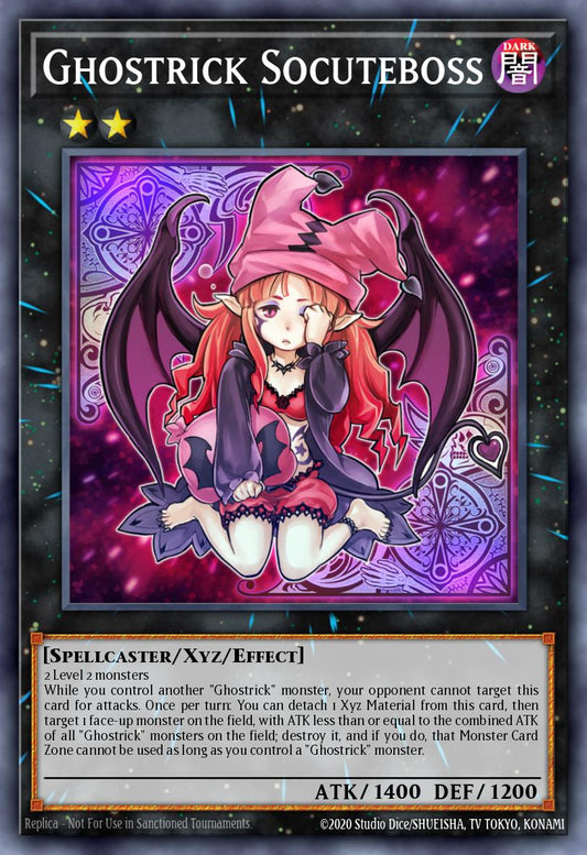 (051) YuGiOh TCG PRIO: Primal Origin Single: Ghostrick Socuteboss  Rare
