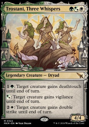 (322) Magic The Gathering Murders at Karlov Manor: Extras Single: Trostani, Three Whispers (V.1) Holo Mythic