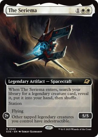 (323) Magic The Gathering Edge of Eternities: Extras Single: The Seriema Rare