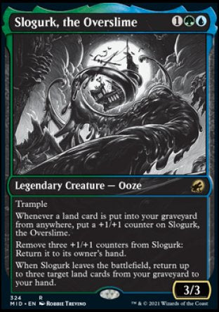 (324) Magic The Gathering Innistrad: Midnight Hunt: Extras Single: Slogurk, the Overslime Rare