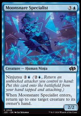 (328) Magic The Gathering Foundations Jumpstart Single: Moonsnare Specialist Common