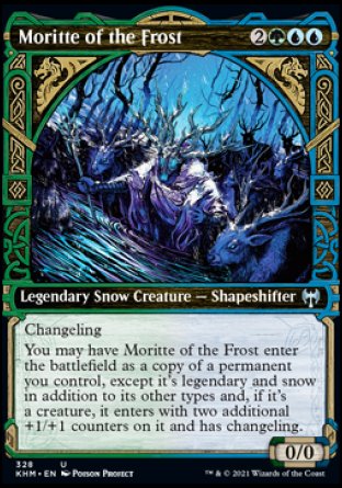 (328) Magic The Gathering Kaldheim: Extras Single: Moritte of the Frost Holo Uncommon