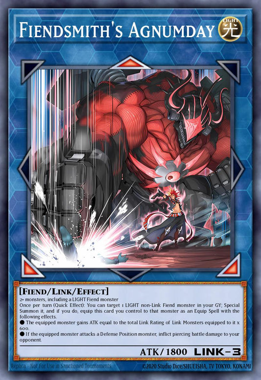 (109) YuGiOh TCG MP25: 2025 Mega-Pack Tin Single: Fiendsmith's Agnumday  Secret Rare