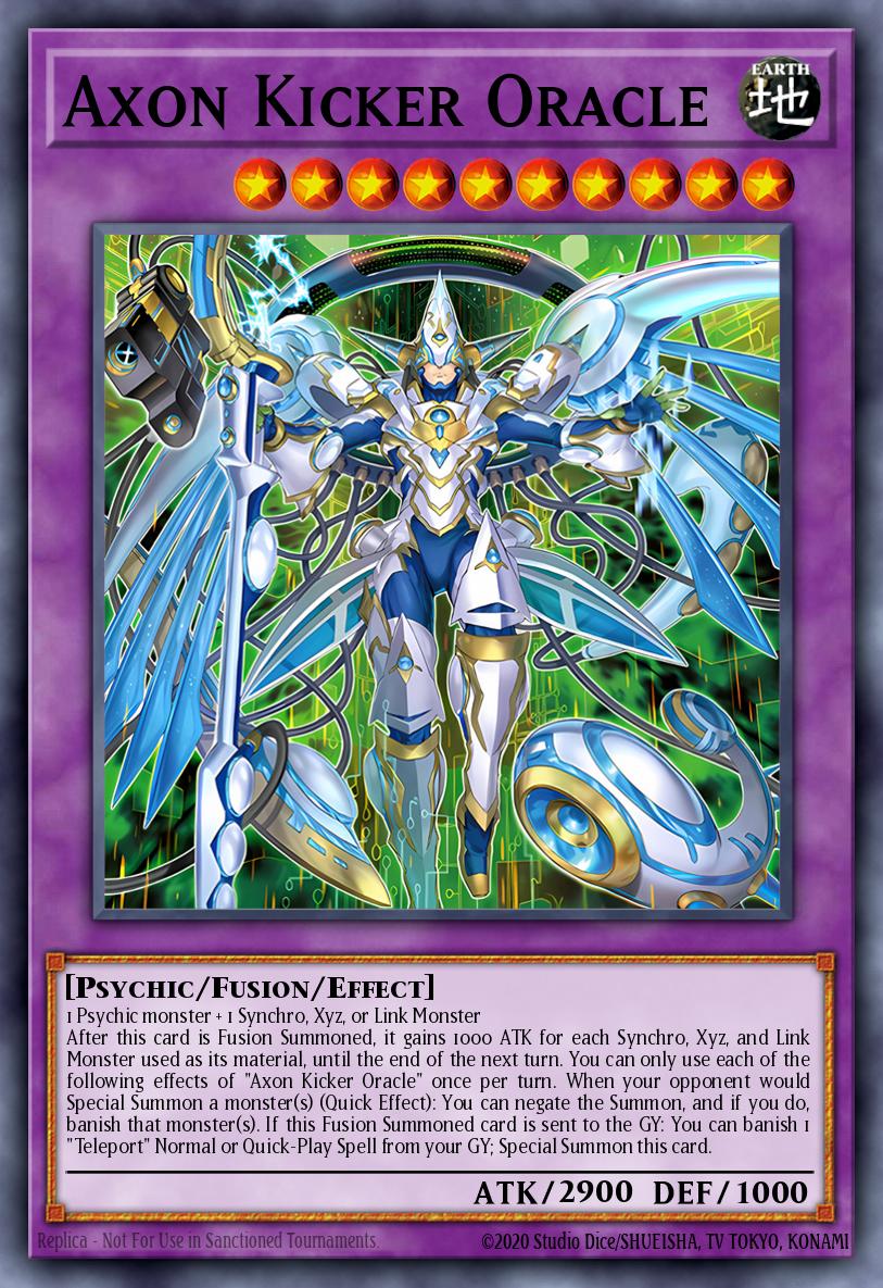(037) YuGiOh TCG DOOD: Doom of Dimensions Single: Axon Kicker Oracle Super Rare