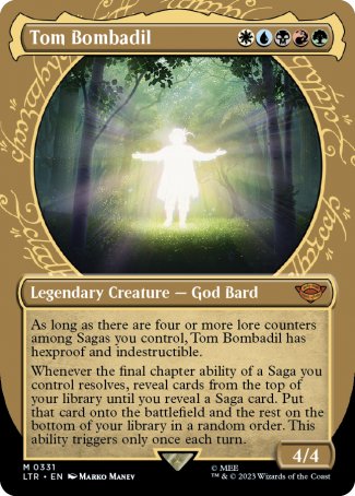 (331) Magic The Gathering The Lord of the Rings: Tales of Middle-earth: Extras Single: Tom Bombadil Holo Mythic