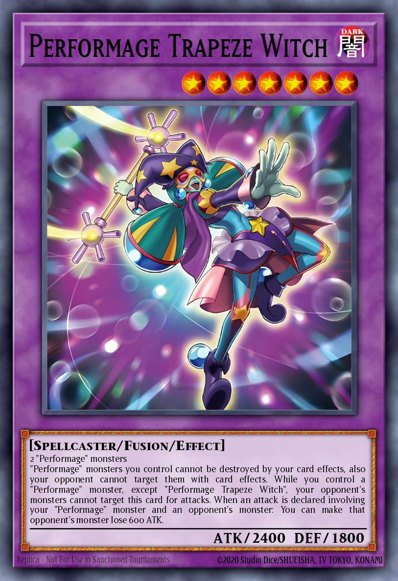 (053) YuGiOh TCG MZTM: Maze of the Master Single: Performage Trapeze Witch Super Rare