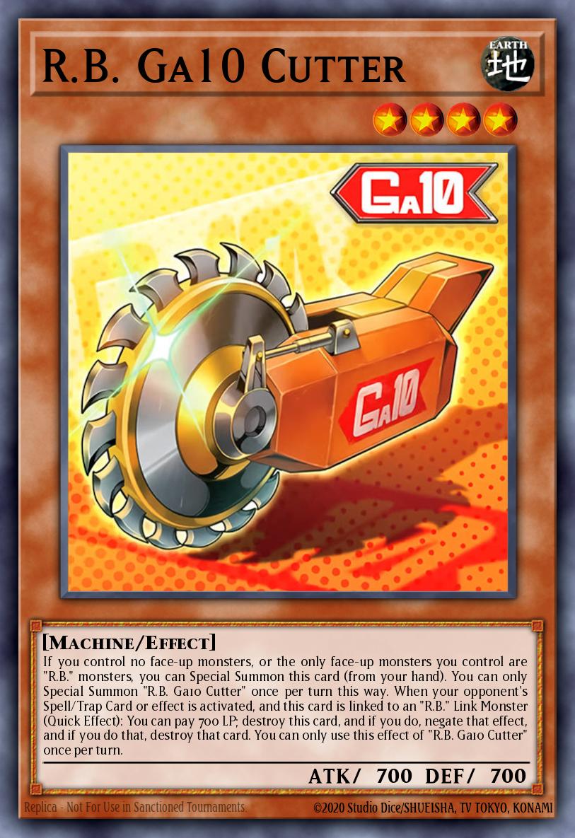 (DUAD091) YuGiOh TCG Duelist’s Advance Single: R.B. Ga10 Cutter Super Rare