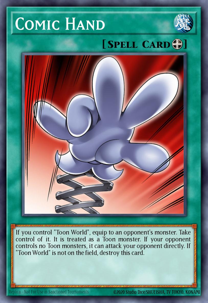 (077) YuGiOh TCG DLCS: Dragons of Legend: The Complete Series Single: Comic Hand (V.2 - Ultra Rare) Ultra Rare