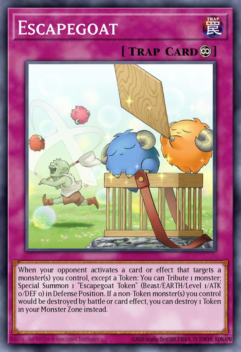 (400) YuGiOh TCG MP24: 25th Anniversary Tin: Dueling Mirrors Single: Escapegoat Common