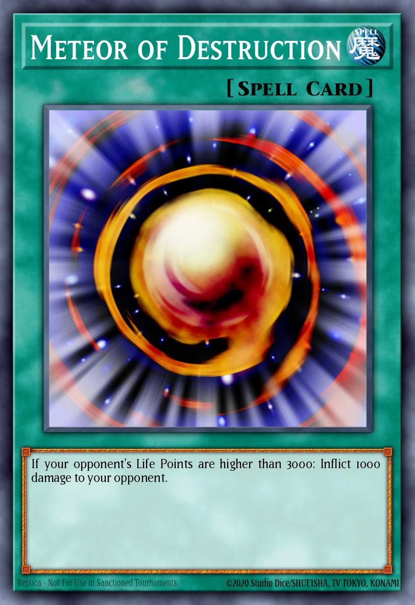 (068) YuGiOh TCG LCJW: Legendary Collection 4: Mega Pack Single: Meteor of Destruction Common