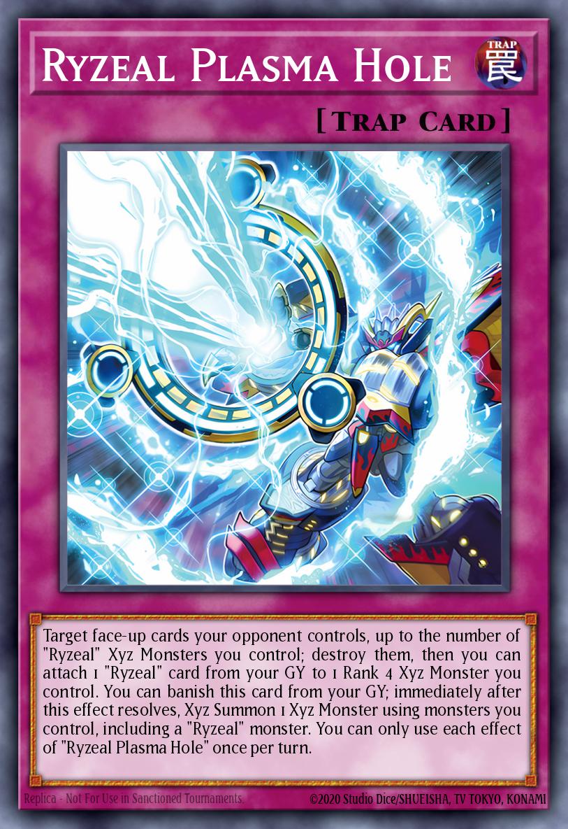 (441) YuGiOh TCG MP25: 2025 Mega-Pack Tin Single: Ryzeal Plasma Hole  Common