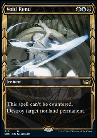 (338) Magic The Gathering Streets of New Capenna: Extras Single: Void Rend (V.1) Holo Rare