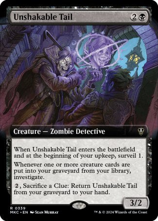(339) Magic The Gathering Commander: Murders at Karlov Manor: Extras Single: Unshakable Tail Rare