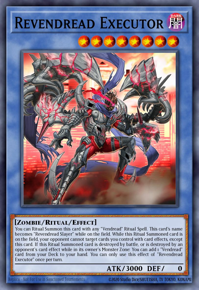 (055) YuGiOh TCG MP19: 2019 Gold Sarcophagus Tin Mega Pack Single: Revendread Executor Super Rare