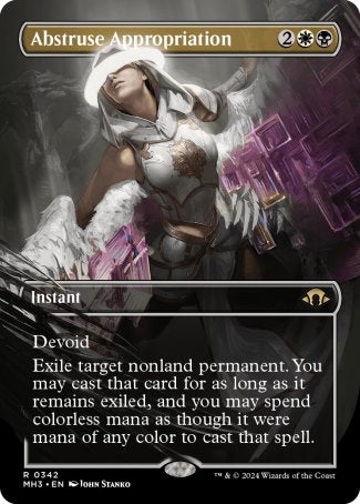 (342) Magic The Gathering Modern Horizons 3: Extras Single: Abstruse Appropriation Holo Rare