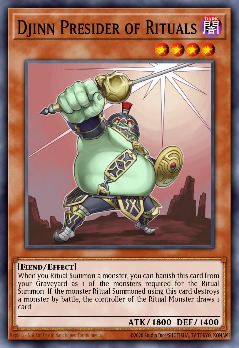(038) YuGiOh TCG SOVR: Stardust Overdrive Single: Djinn Presider of Rituals Rare